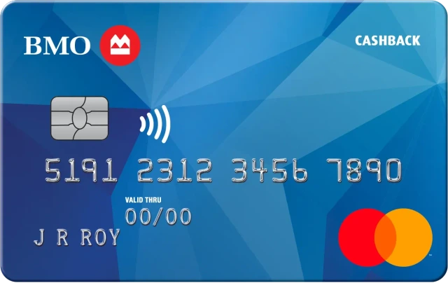 BMO CashBack Mastercard card