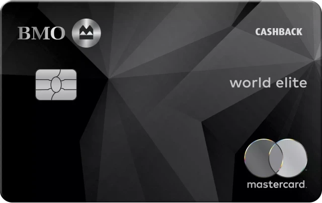 BMO CashBack World Elite Mastercard card