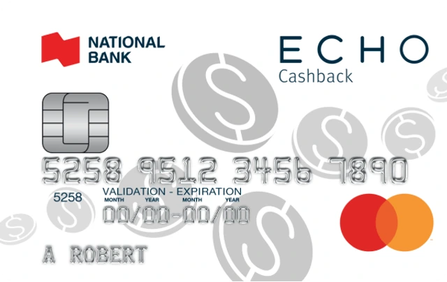 ECHO® Cashback MasterCard® card